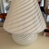 Mushroom Lamp Murano Glass 1970