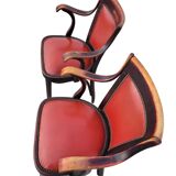 Ensemble de deux fauteuils originaux Thonet par Adolf Loos