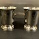 Pair of egg cups – lion heads – Empire style