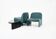 Fauteuils + table Alky par Giancarlo Piretti pour Anonima Castelli, années