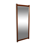 Vintage Scandinavian Teak Mirror from the 1960s