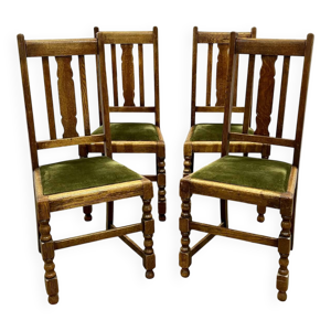 suite de 4 chaises anglaises