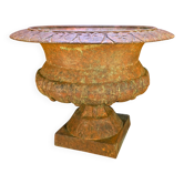 Ancienne Jardinière en Fonte – Vasque Médicis sur pied – 27 cm – 5,5 kg