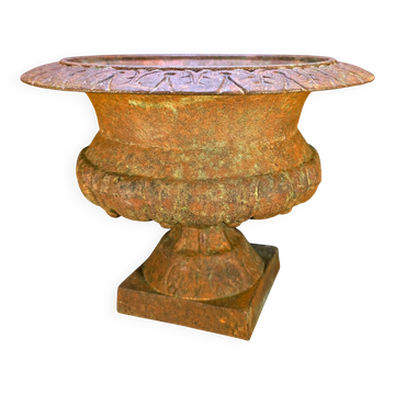 Old Cast Iron Planter – Medici Basin on Stand – 27 cm – 5.5 kg