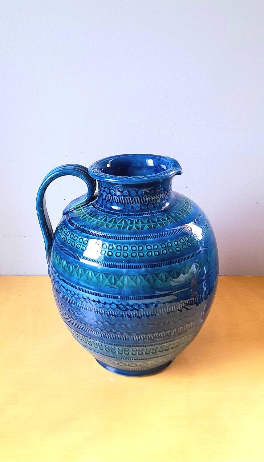 Cruche Rimini blu , Aldo Londi ,1970.