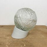 Vintage White Porcelain Wall Light, 1970s