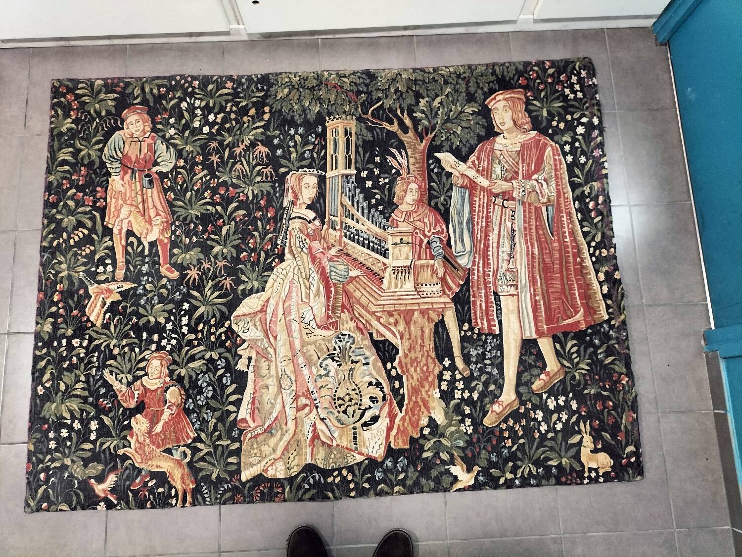 French wall tapestry