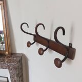 Vintage wooden coat rack