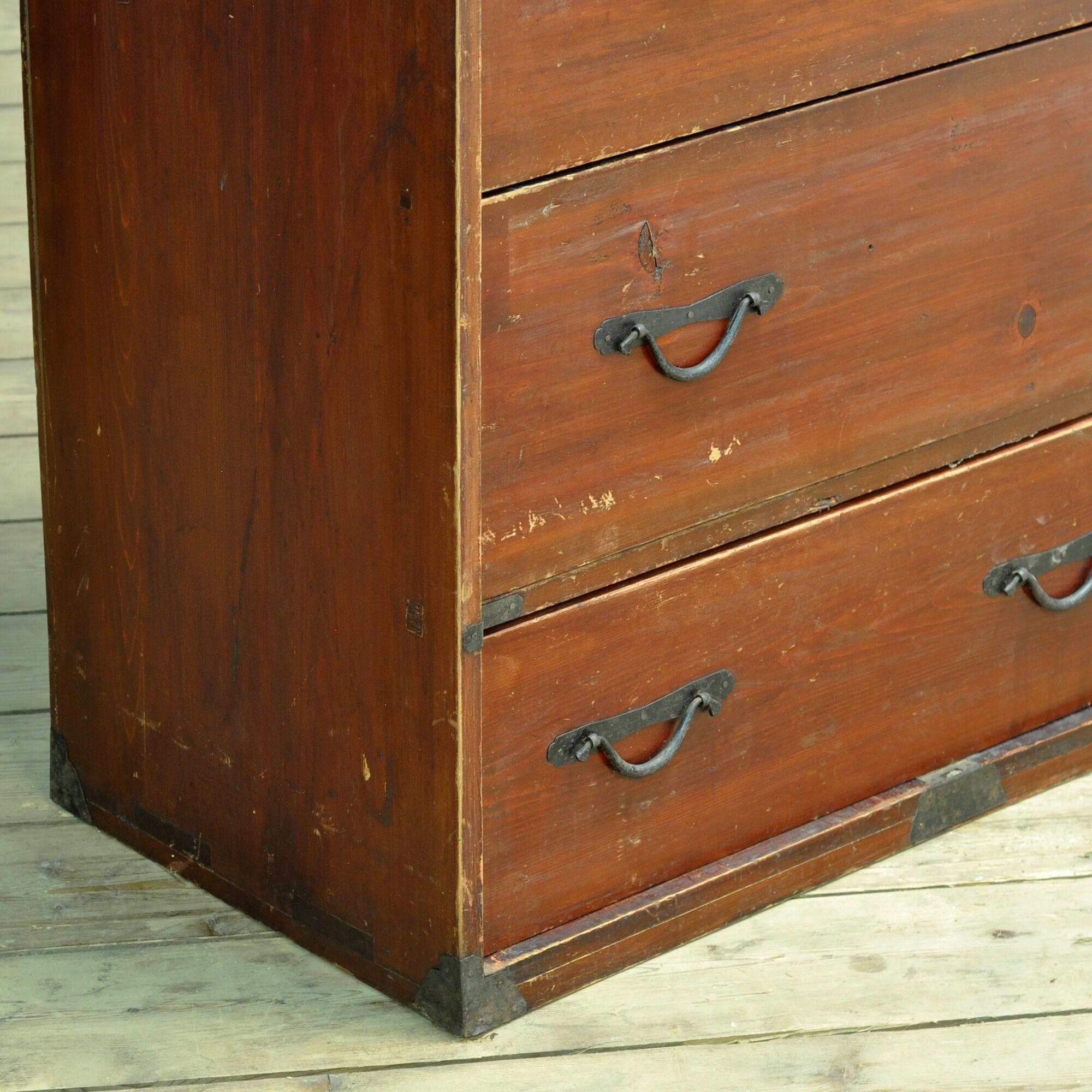 Japanese Tansu chest of drawers, circa 1870