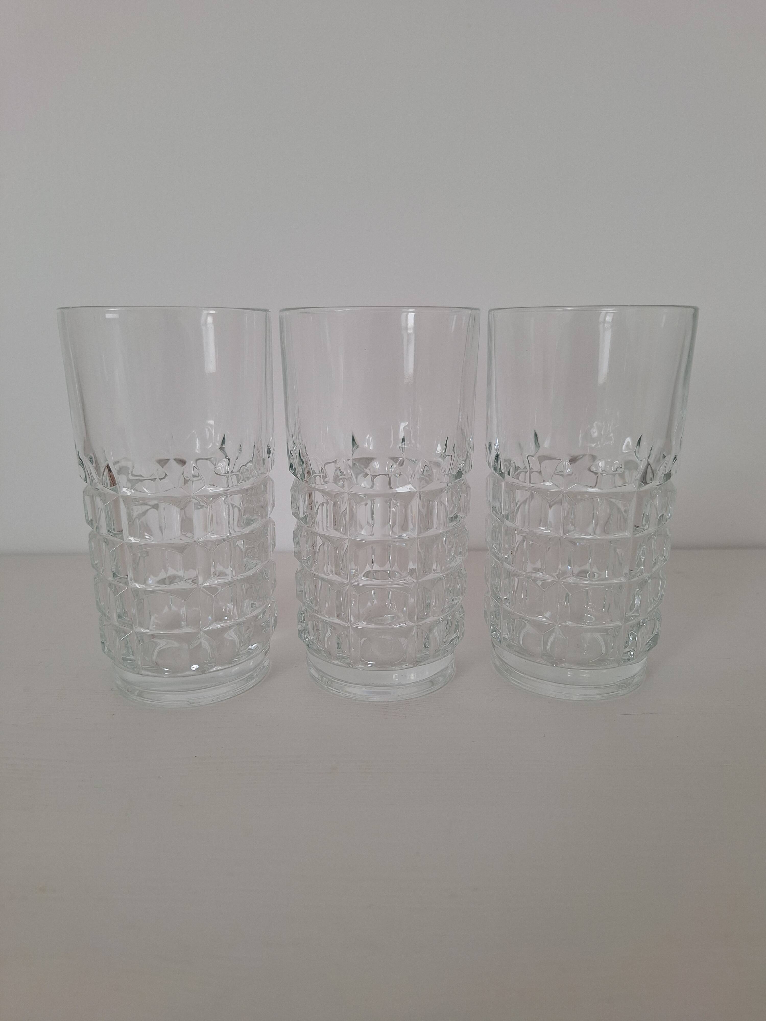 Verres à eau ou apéritif vintage