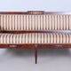 French Empire Mahogany Sofa, 1860s