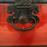 Japanese lacquered chest of drawers