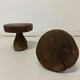 Brutalist mushroom stool