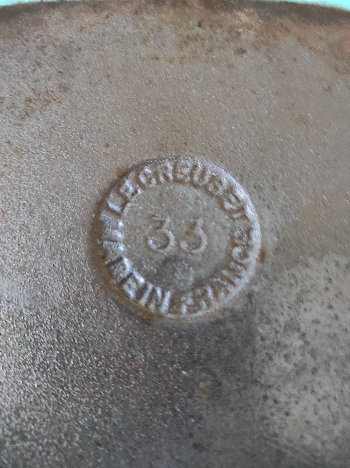 Oval dish le creuset