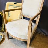 Rustic natural wood Chair