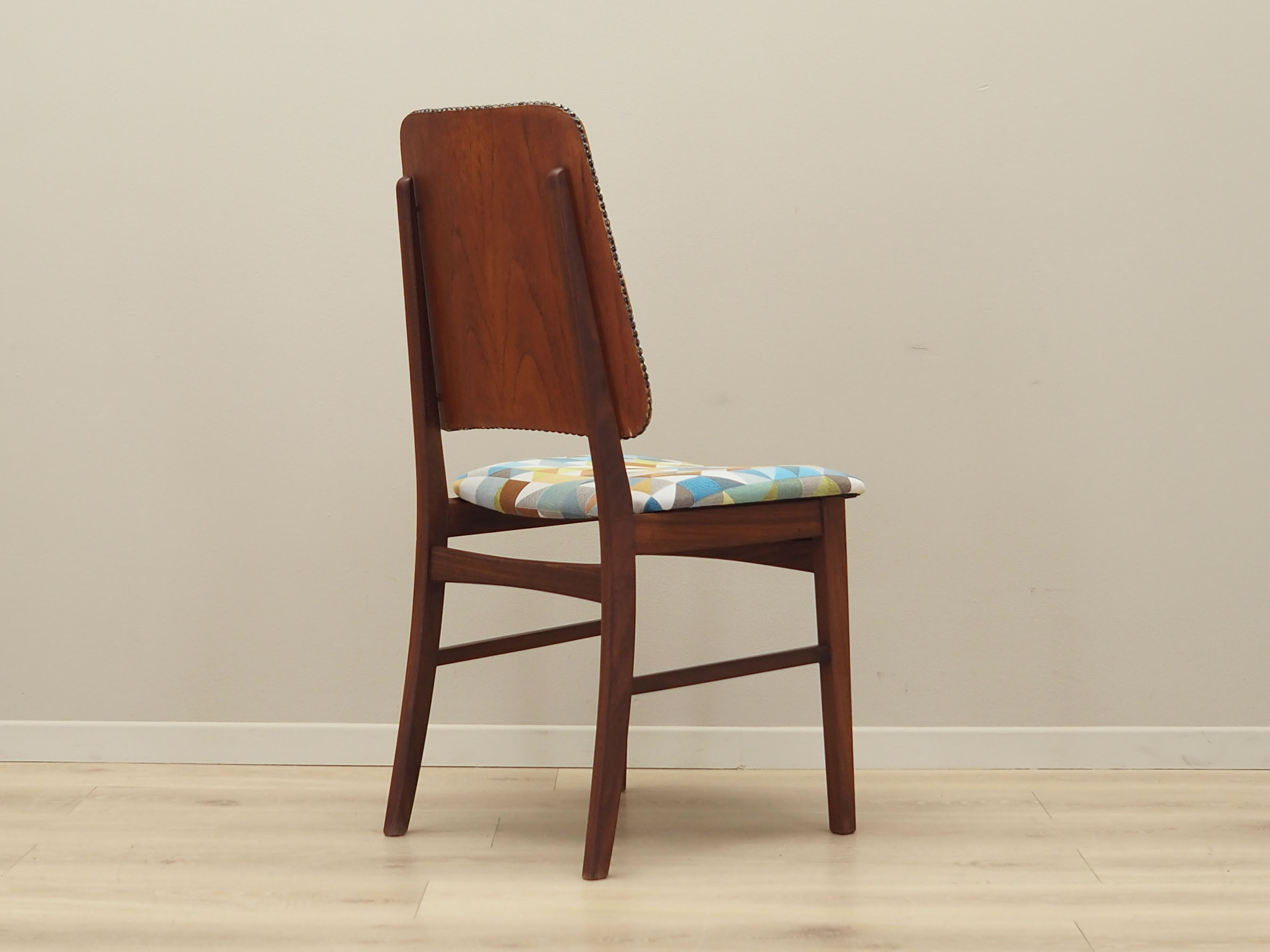 Chaise en teck, design danois, années 1970, Danemark