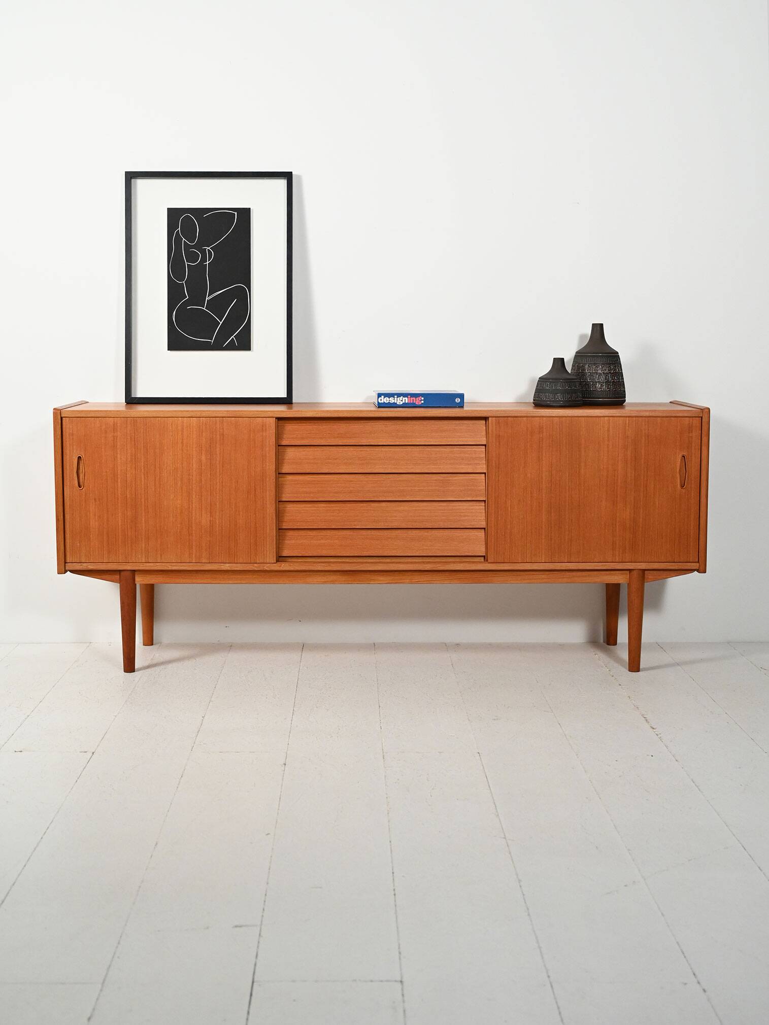 “Trio” Sideboard by Nils Jonsson for Troeds