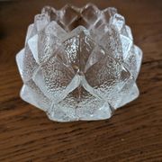 Firelfly Nimbus crystal votive candle holder Orrefors Sweden