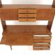 Secrétaire scandinave en teck, Suède, 1960
