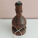 Brutalist Wabi Sabi pine foot lamp by Temde Leuchten 1960's