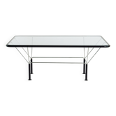 MK10078 Table basse en métal et verre par Niels Bendtsen