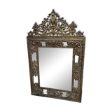 ANCIENT MIRROR WITH PARCLOSES FROM THE NAPOLEON III ERA