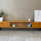 Vintage wooden row from the 50s-60s