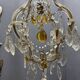 Crystal Italian Maria Teresa Light Pendant  1950’s 