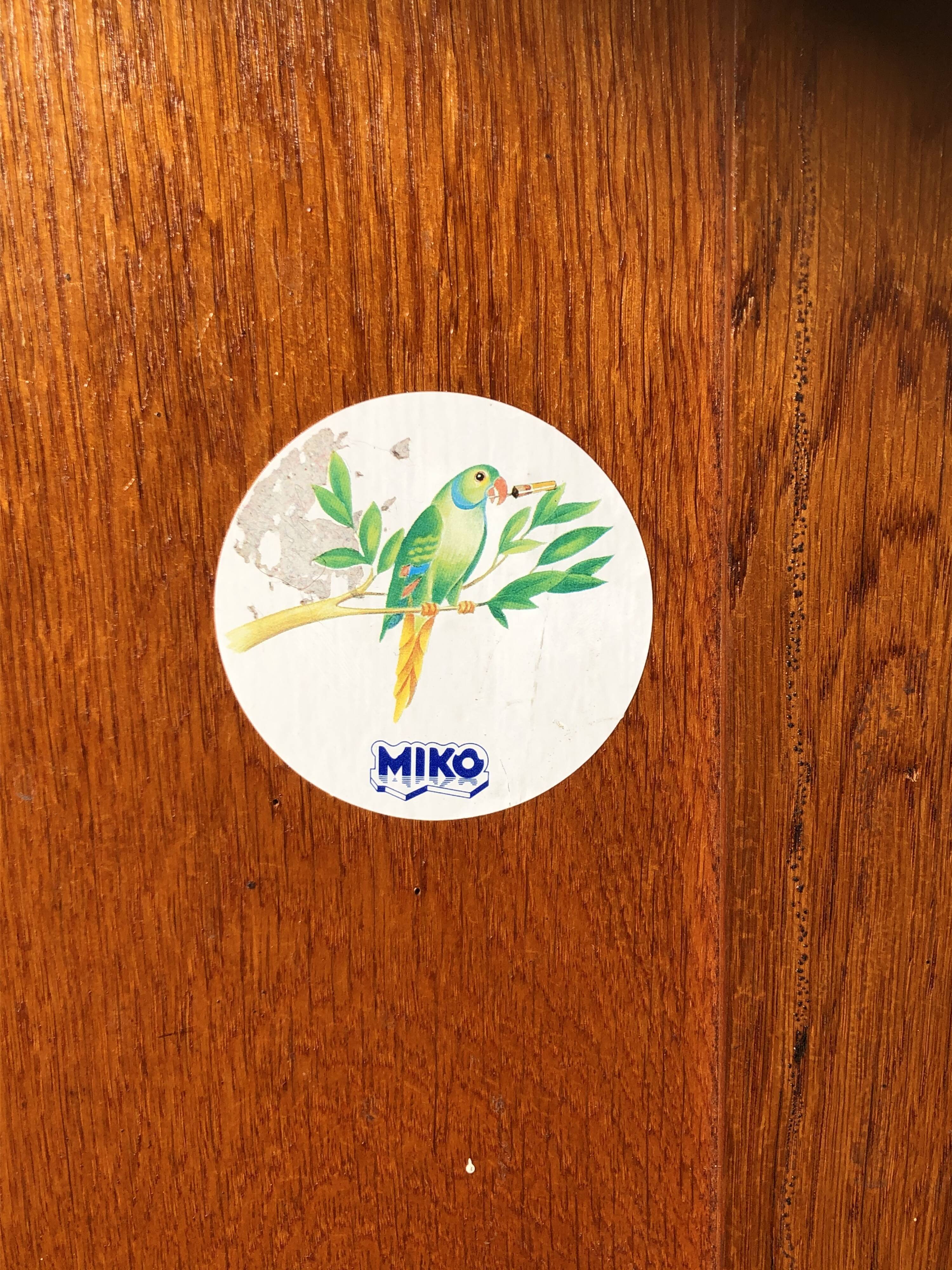 Parisian wardrobe two doors by René Gabriel