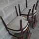 Paire de fauteuils directoire