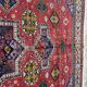Nice large vintage carpet chirwan Azerbaijan handmade 234x310 cm