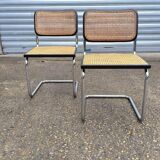 Pair of Cesca B32 chairs by Marcel Breuer