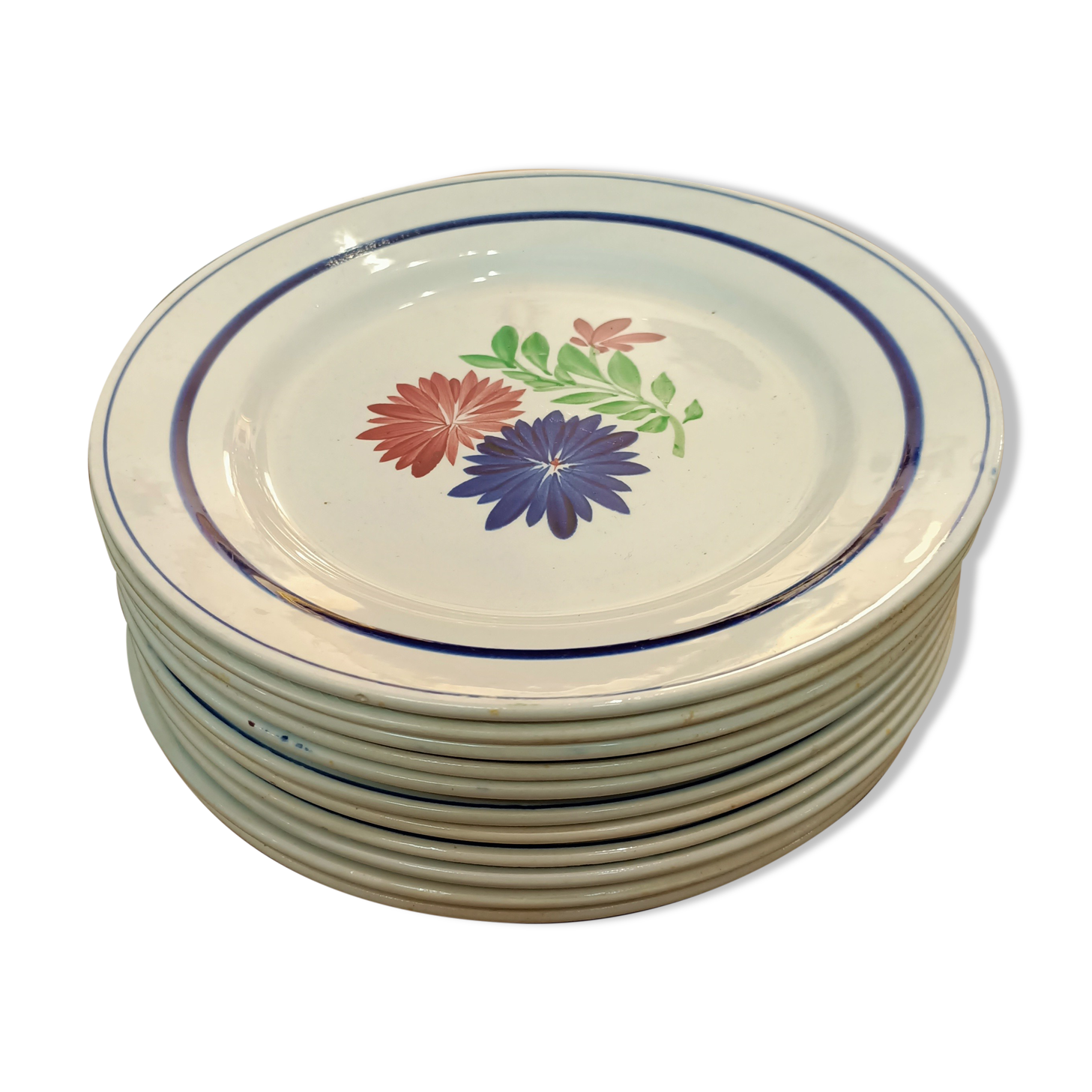 Flowered plates