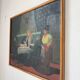 Oil painting canvas A.Simard 1945