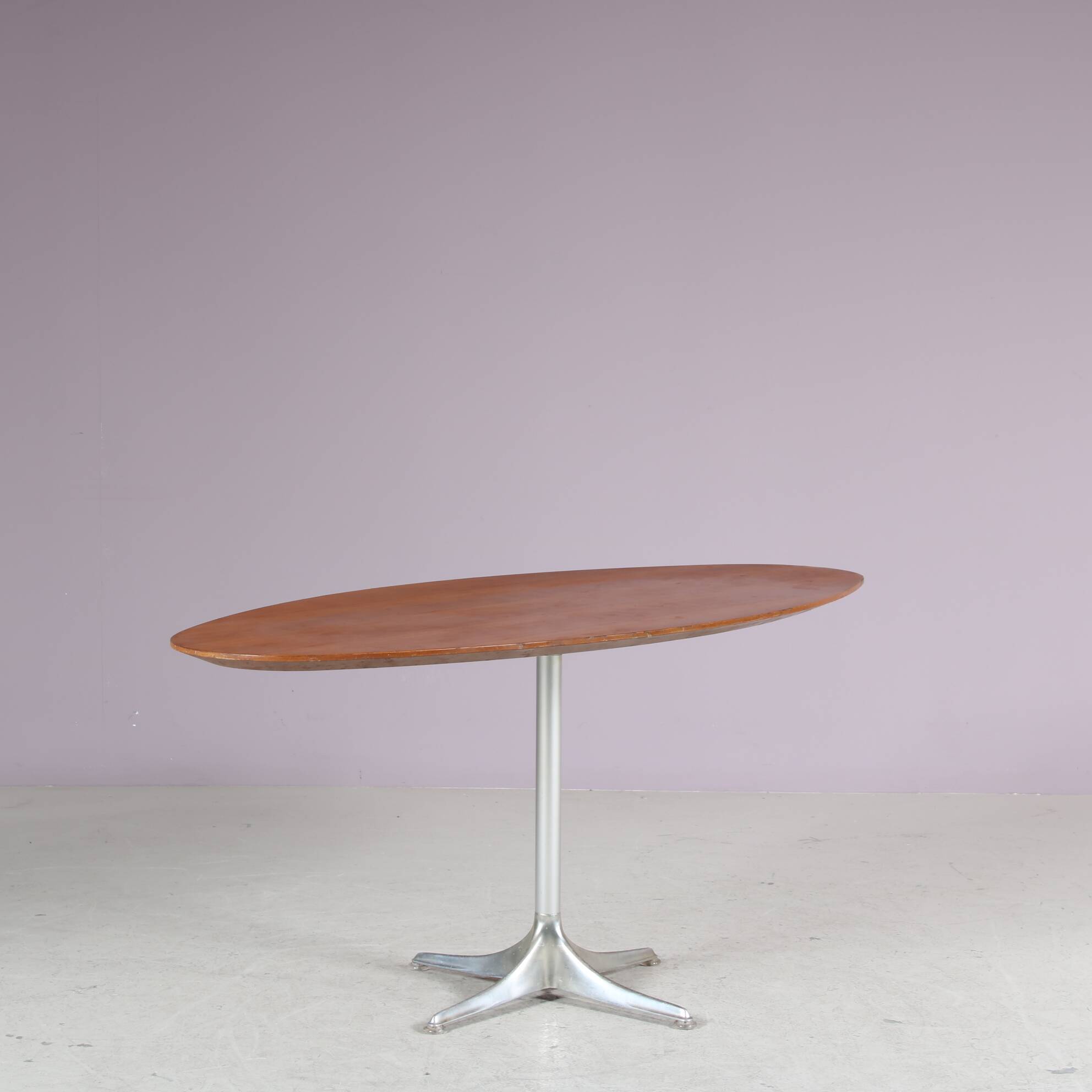 Oval coffee table from the 1960s, Germany