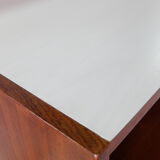 Buffet Bas 1960 in mahogany, Provenance Cité Universitaire Jean Zay
