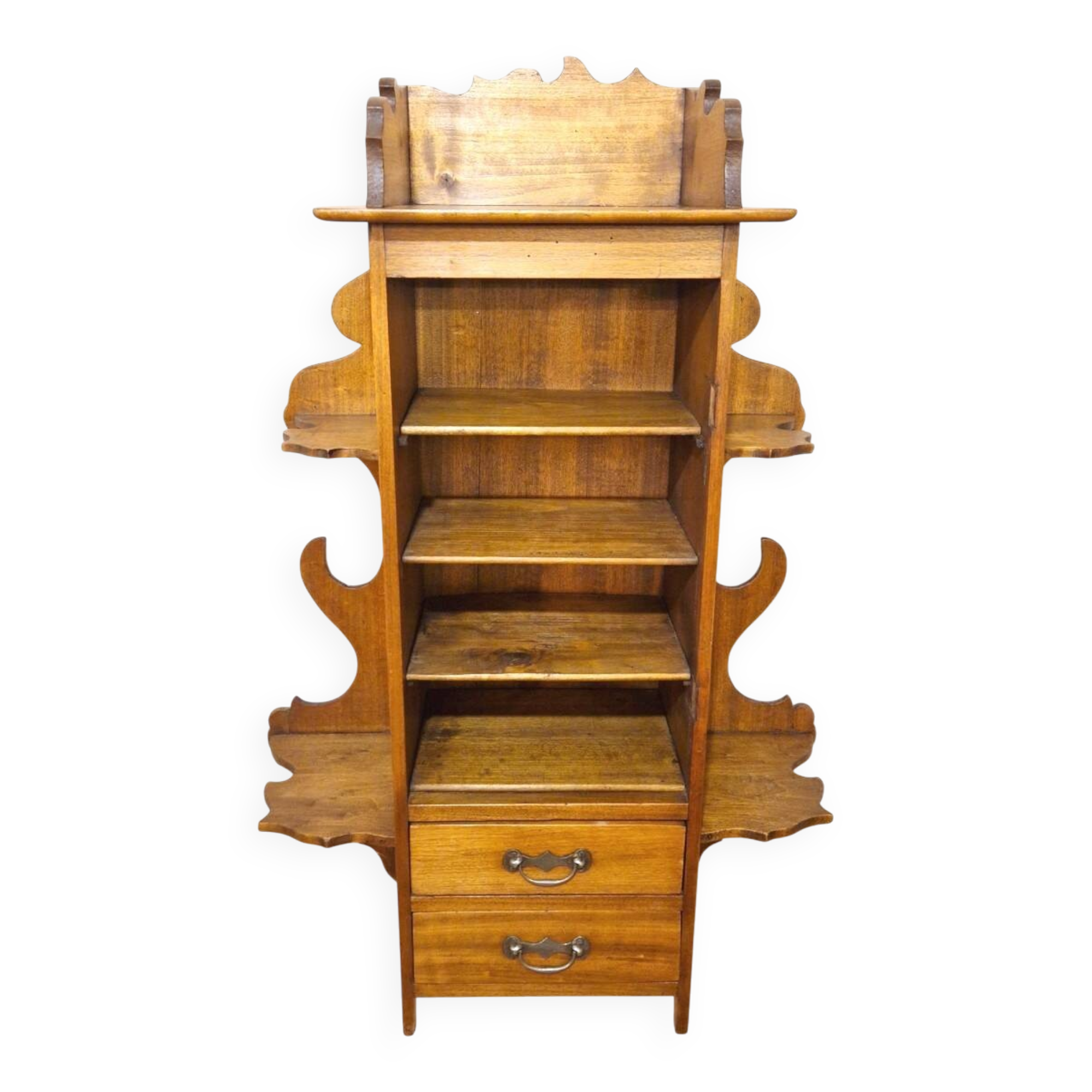 Art Nouveau wall shelf