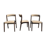 Set of 3 chairs Baumann sled