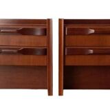 Pair of Scandinavian style bedside tables