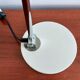 Reversible white metal and chrome table lamp, 1960's