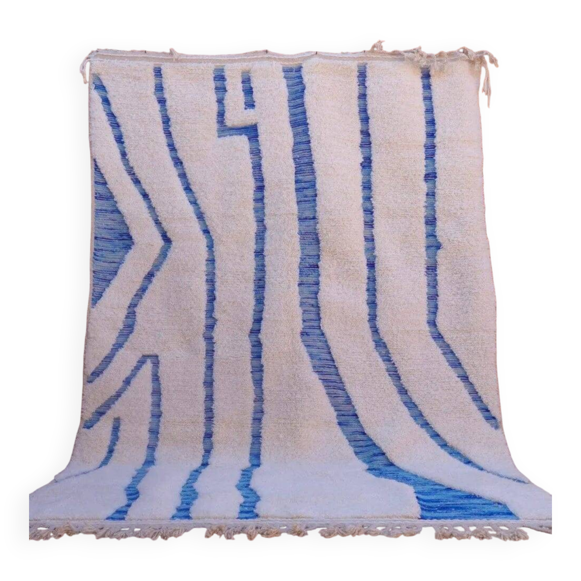 Handmade wool rug size 150 x 250 cm