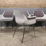 Space Age vintage bucket Chair Georg Leowald Wilkhahn