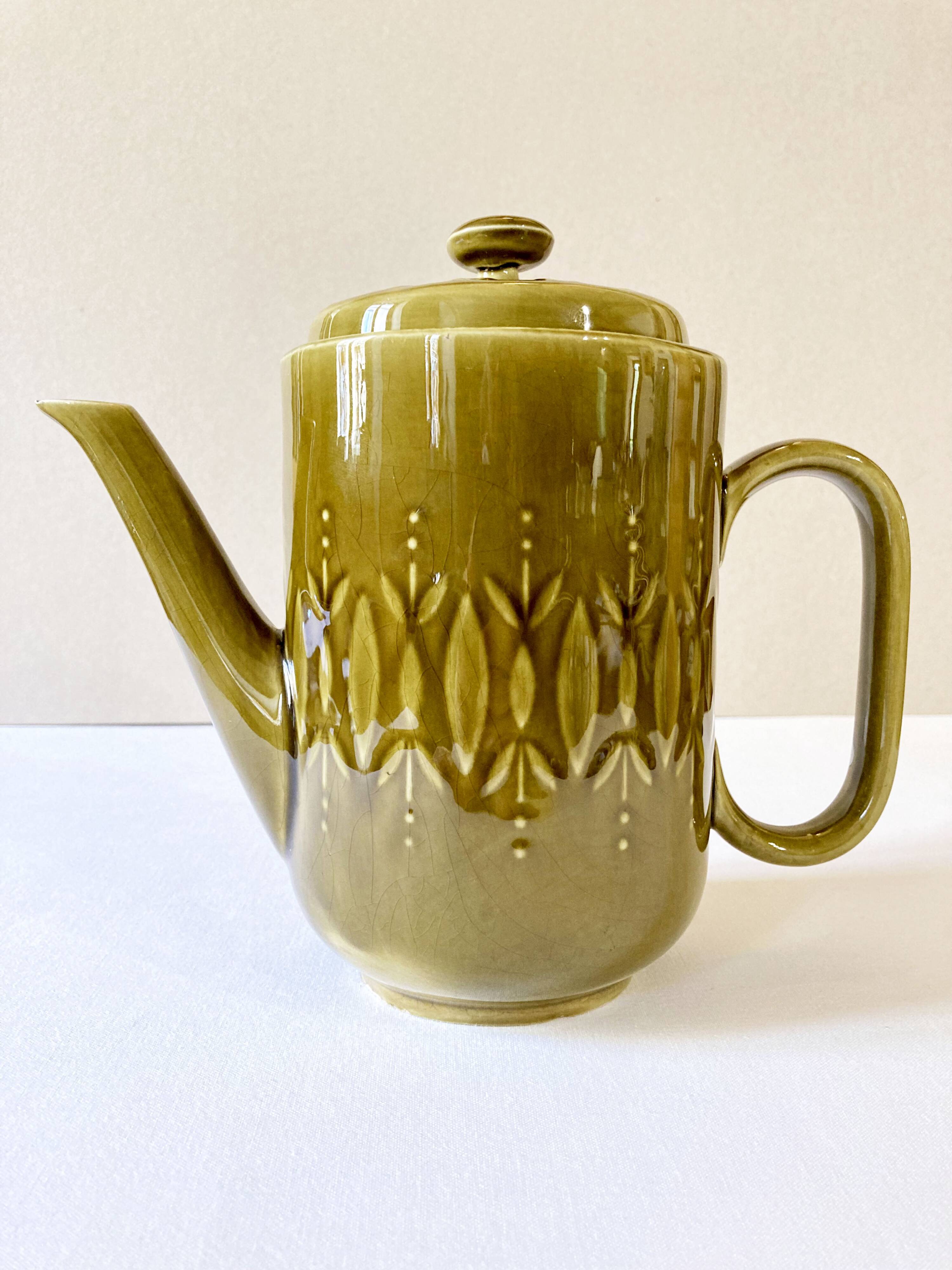 Sarreguemines ceramic coffee maker