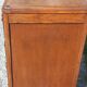 Vintage oak chest of drawers with 5 drawers from the 1950s.