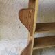 Antique solid wood wall shelf