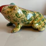 Frog in artisanal pottery, Morocco