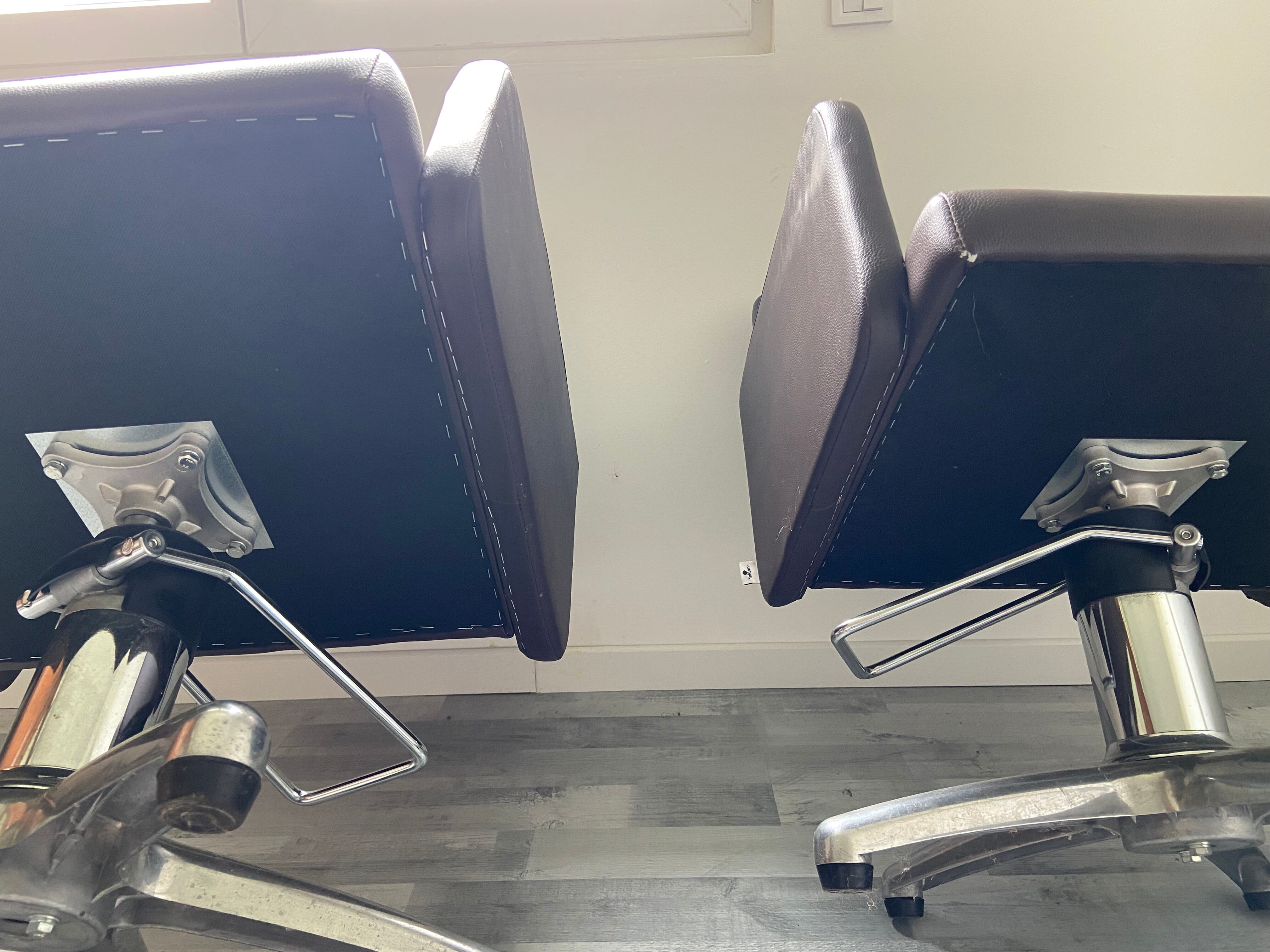 Pair of Hairdresser's Armchairs
