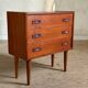 Commode vintage en teck scandinave