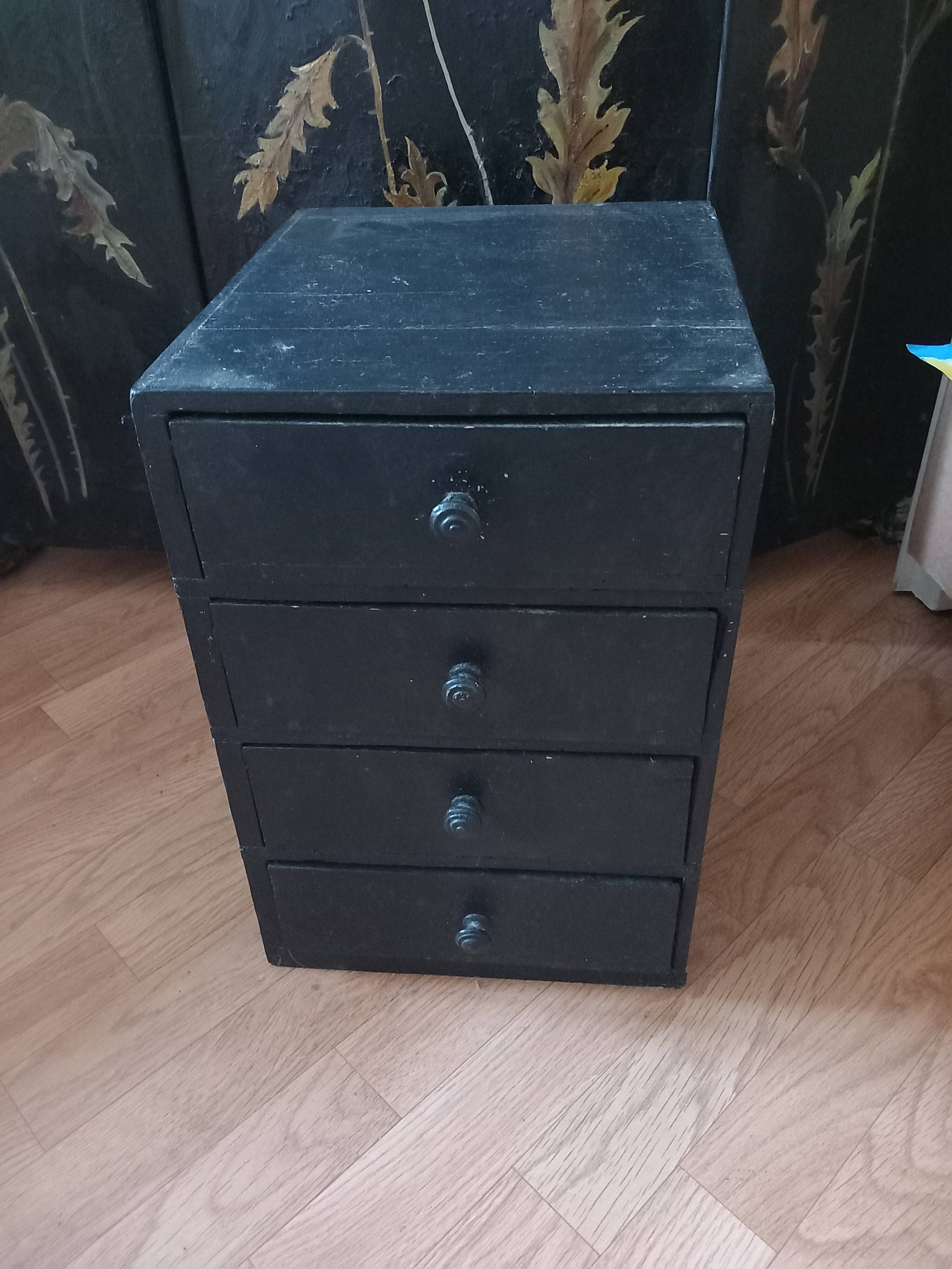 Craft cabinet with drawers