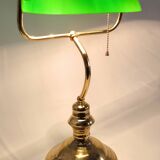 Lampe de banquier des années 80